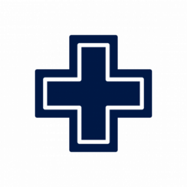 Icon with cross