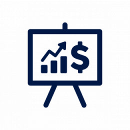 Icon with whiteboard