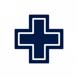 Icon with cross
