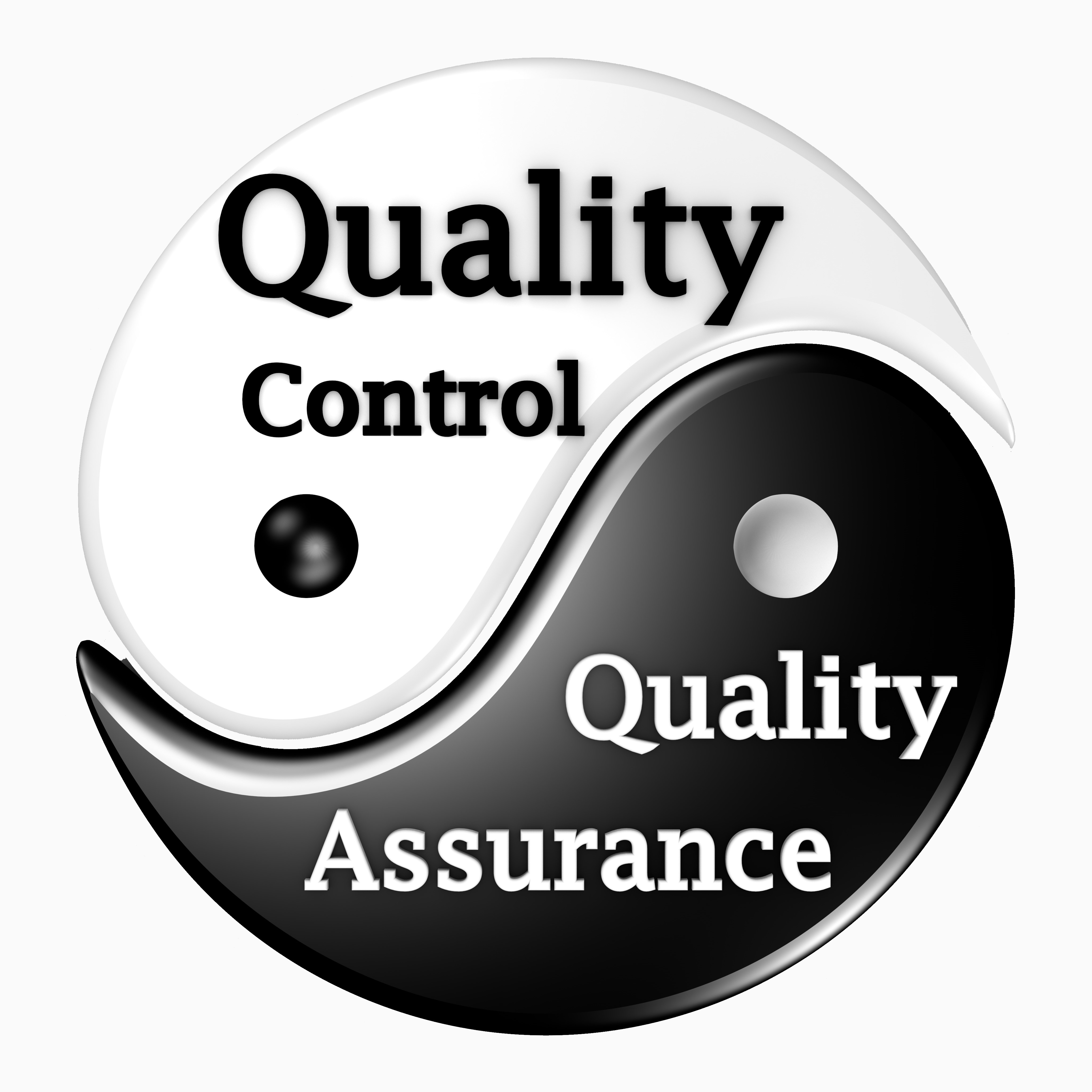 Icon with Quality Control Text